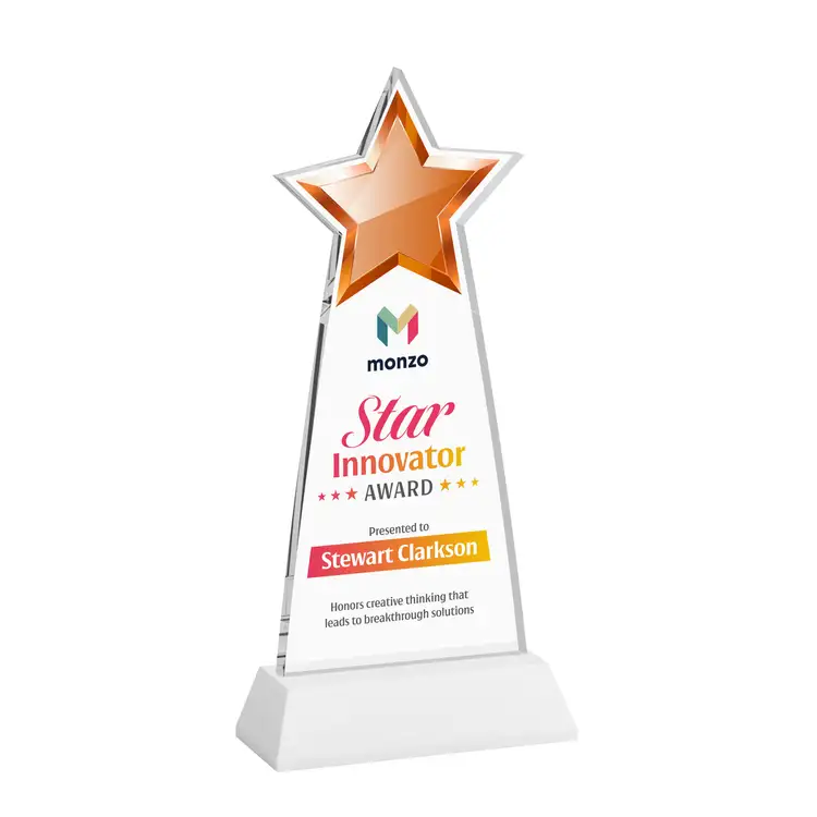 Starlite Award on Hartford Base - Multicolor Print #28