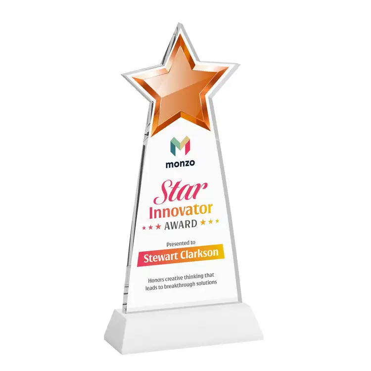 Starlite Award on Hartford Base - Multicolor Print #29
