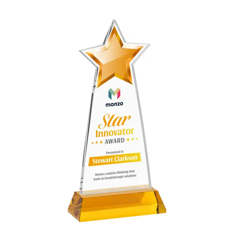 Starlite Award on Hartford Base - Multicolor Print #31