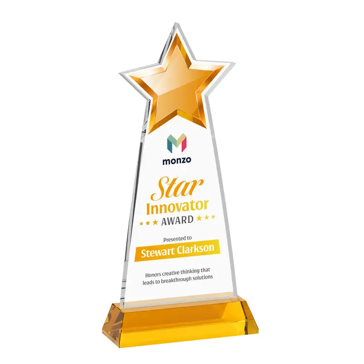 Starlite Award on Hartford Base - Multicolor Print #32