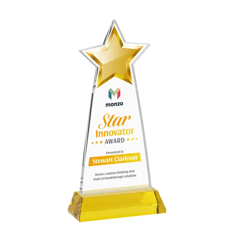 Starlite Award on Hartford Base - Multicolor Print #40