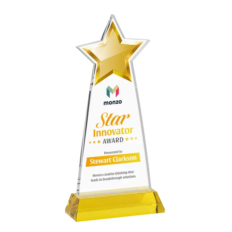 Starlite Award on Hartford Base - Multicolor Print #41