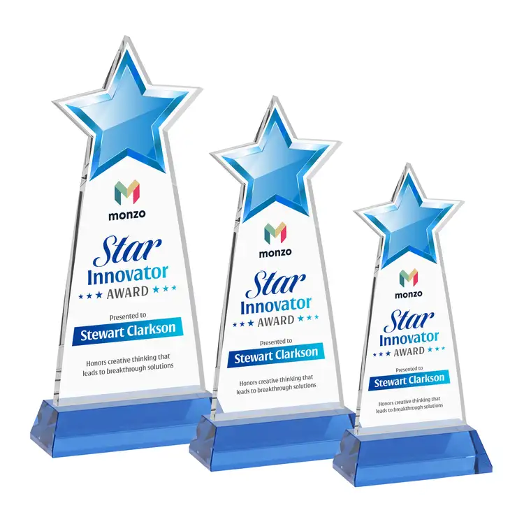 Starlite Award on Hartford Base - Multicolor Print #6
