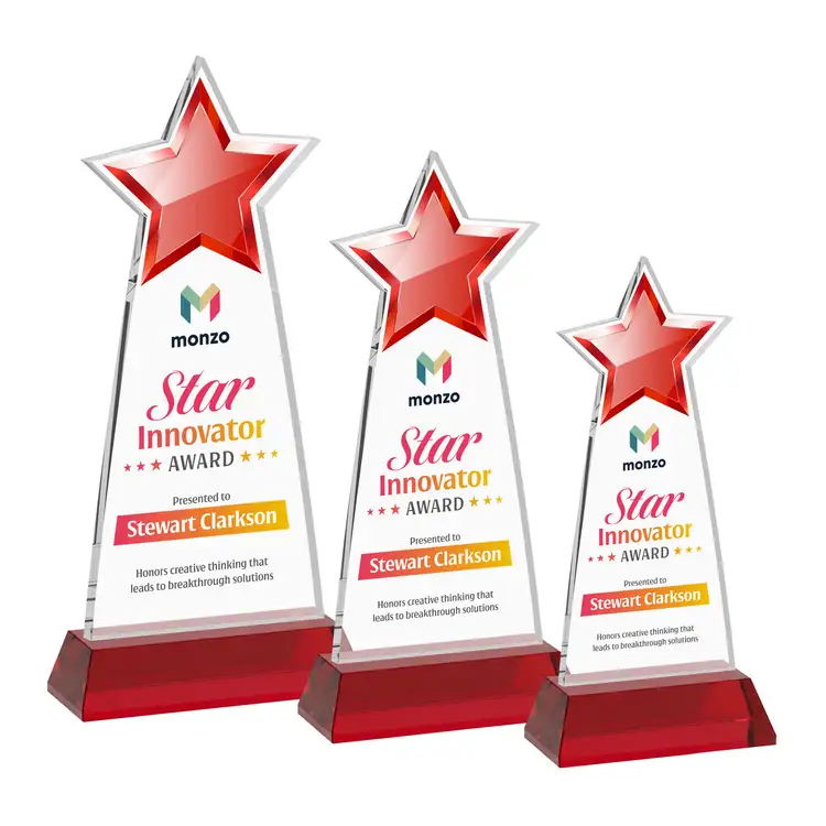 Starlite Award on Hartford Base - Multicolor Print #9
