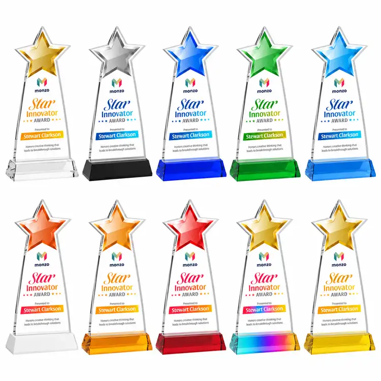 Starlite Award on Hartford Base - Multicolor Print