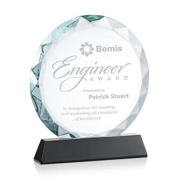 Stratford Award - Optical Crystal - Engraved #4