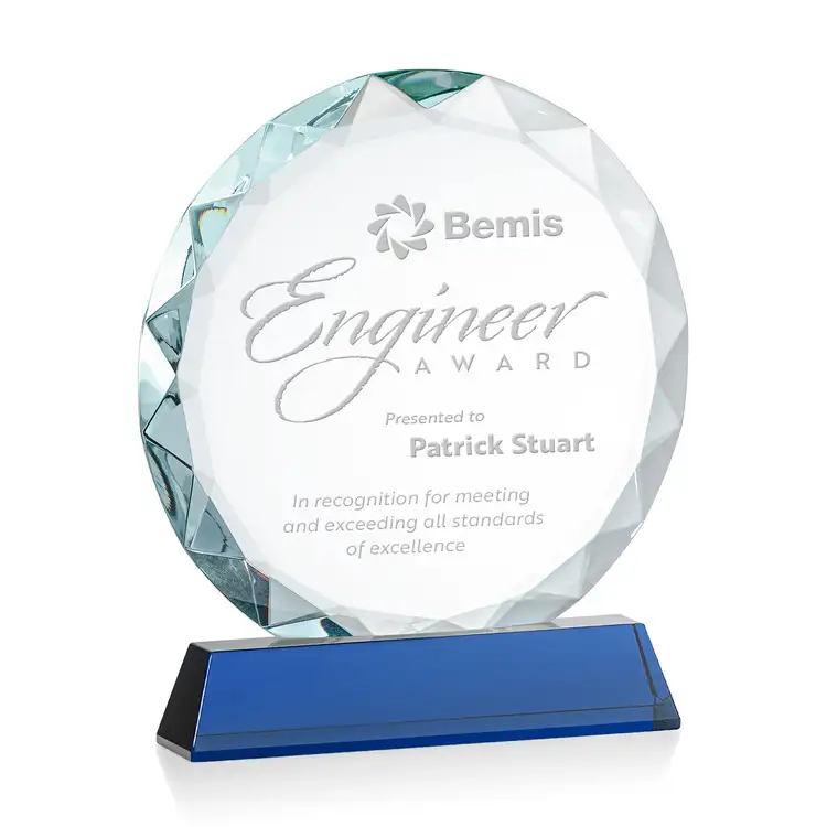 Stratford Award - Optical Crystal - Engraved #5