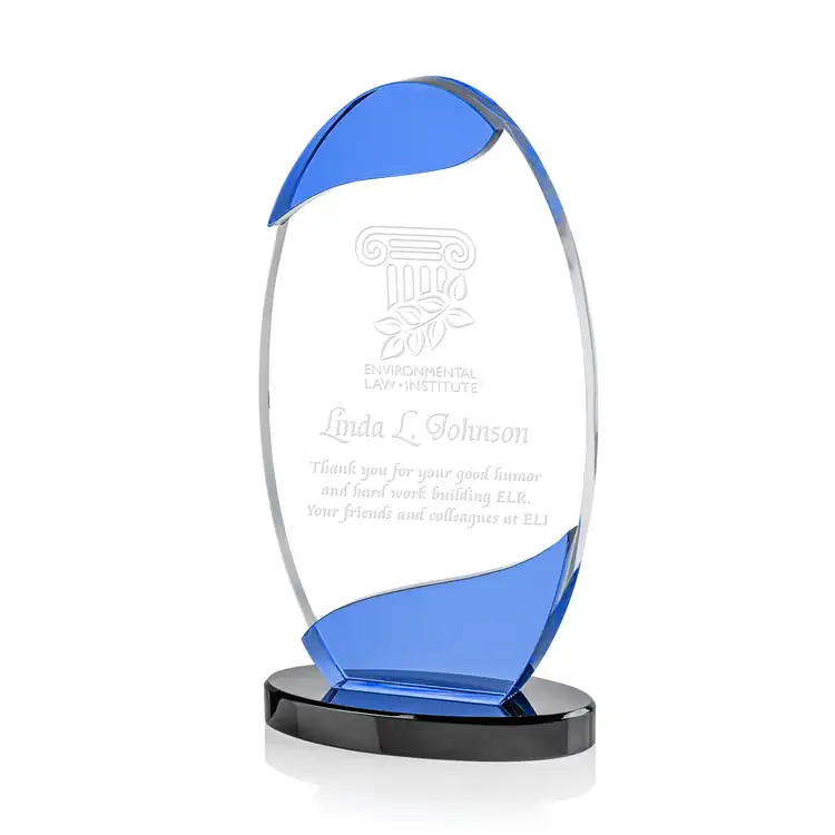 Suffolk Optical Crystal Award - Deep Etch #3