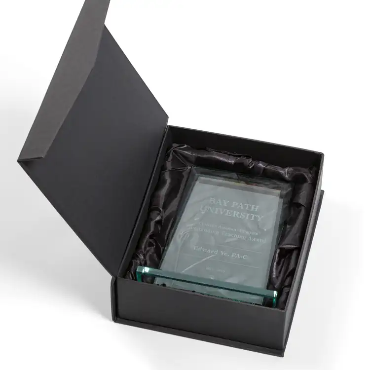 Sullivan Jade Crystal Award - Deep Etch #3