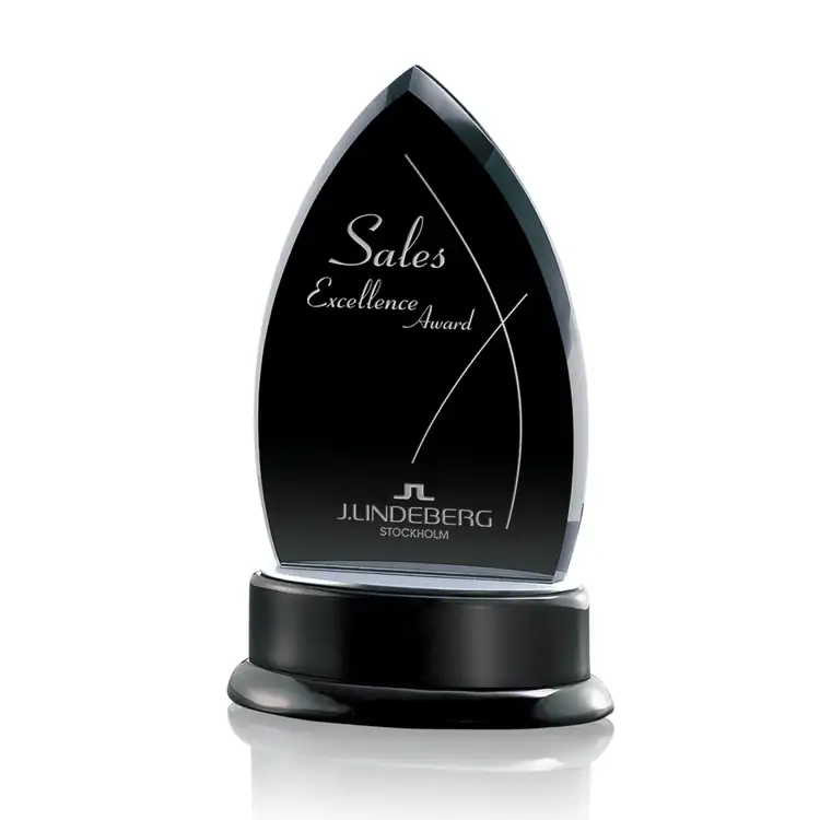 Thompson Black Crystal Award - Deep Etch #4