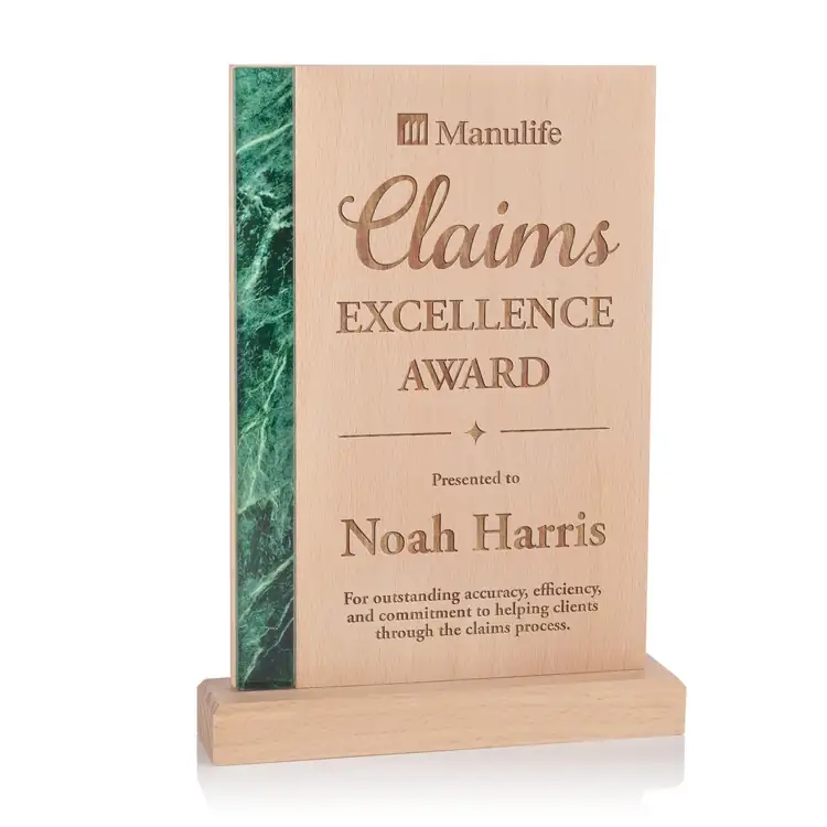 Thornhill Beechwood Award - Laser Engraved #2