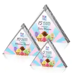 Trophée Tideswell en cristal optique Multicolore
