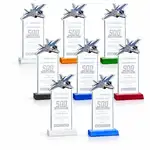 Trophée Top Gun en cristal Starfire - Gravure