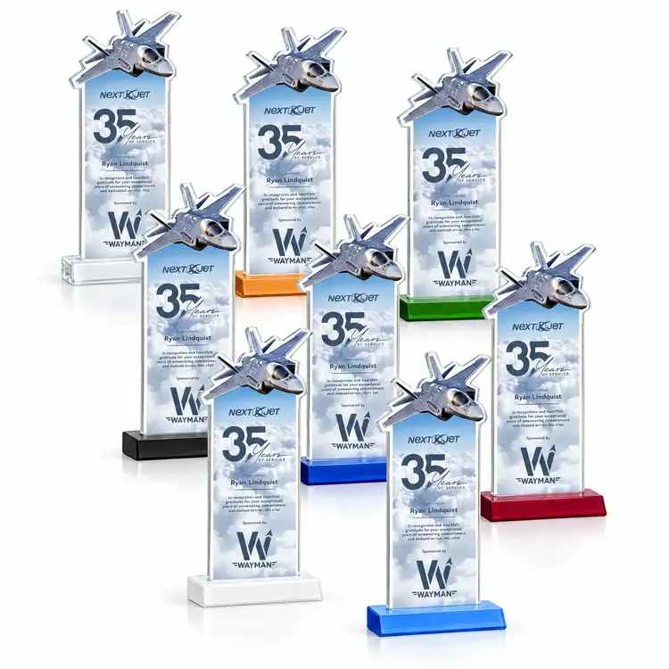 Top Gun Award - Starfire Crystal - Multicolor