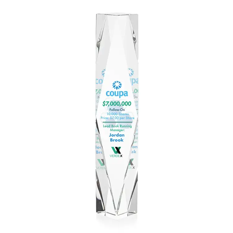 Toscana Optical Crystal Multicolor Award #4