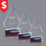 Trophée Tripoli en verre jade