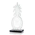 Trophée Tropicana en forme d’ananas en cristal Starfire