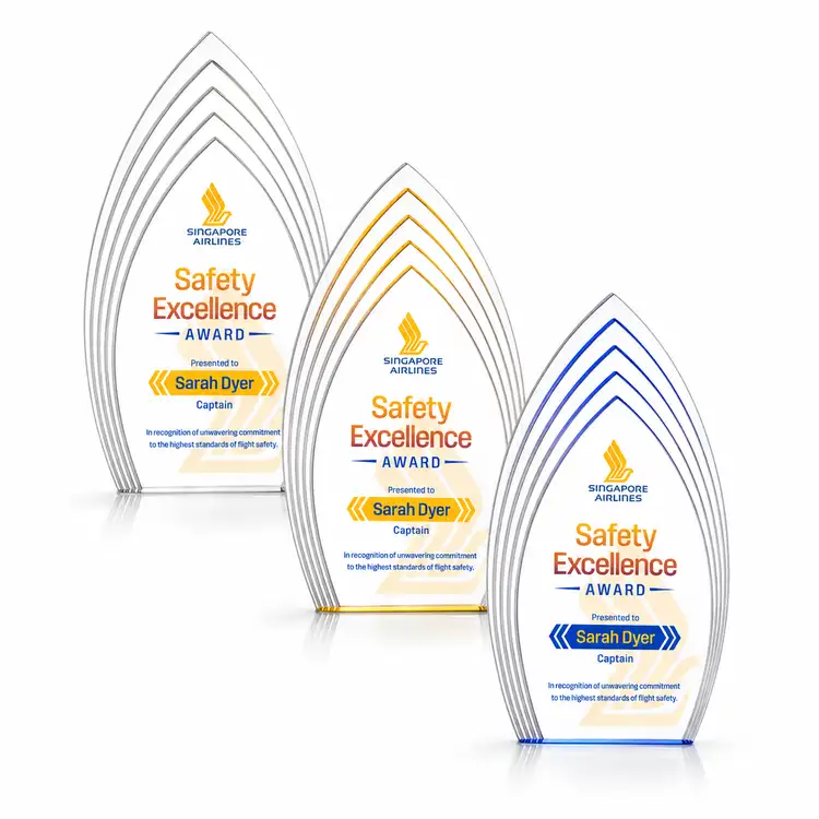 Turello Award - Acrylic - Multicolor
