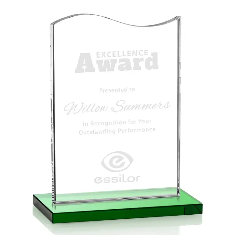 Unity Award - Starfire Crystal - Engraved #3