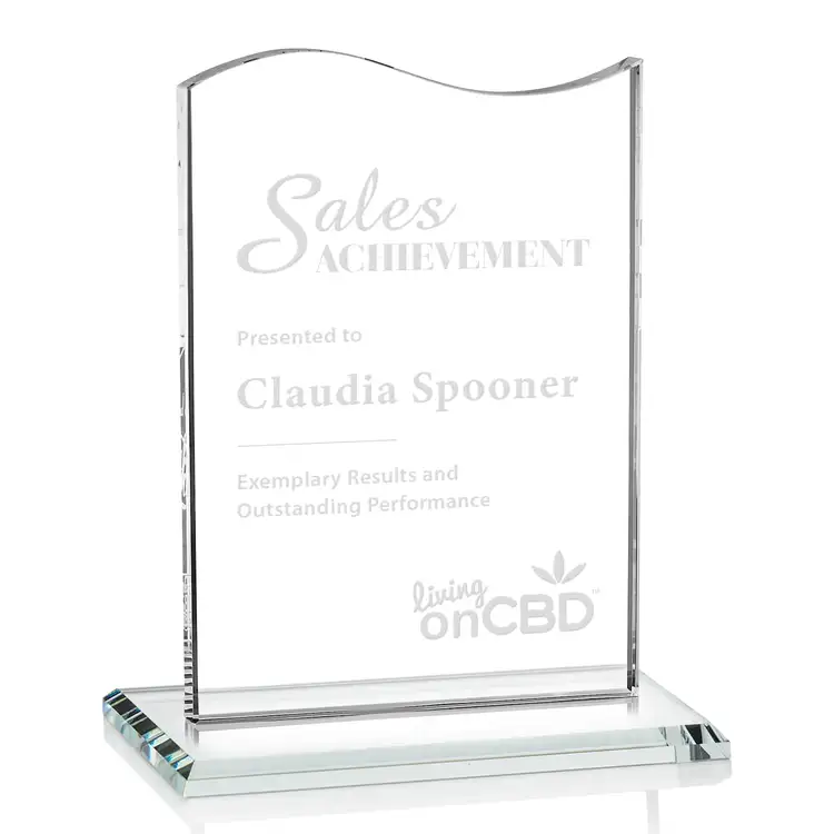 Unity Award - Starfire Crystal - Engraved #8