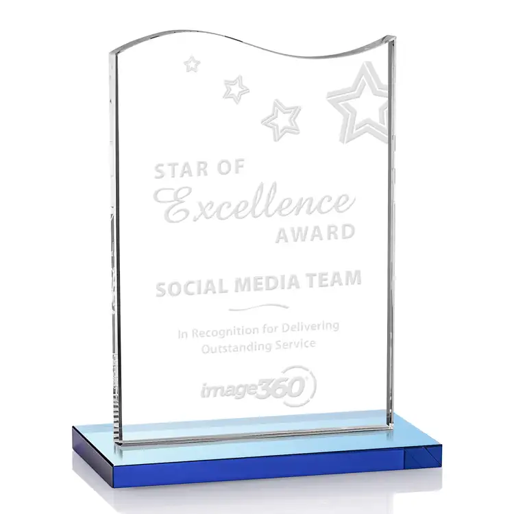 Unity Award - Starfire Crystal - Engraved #9