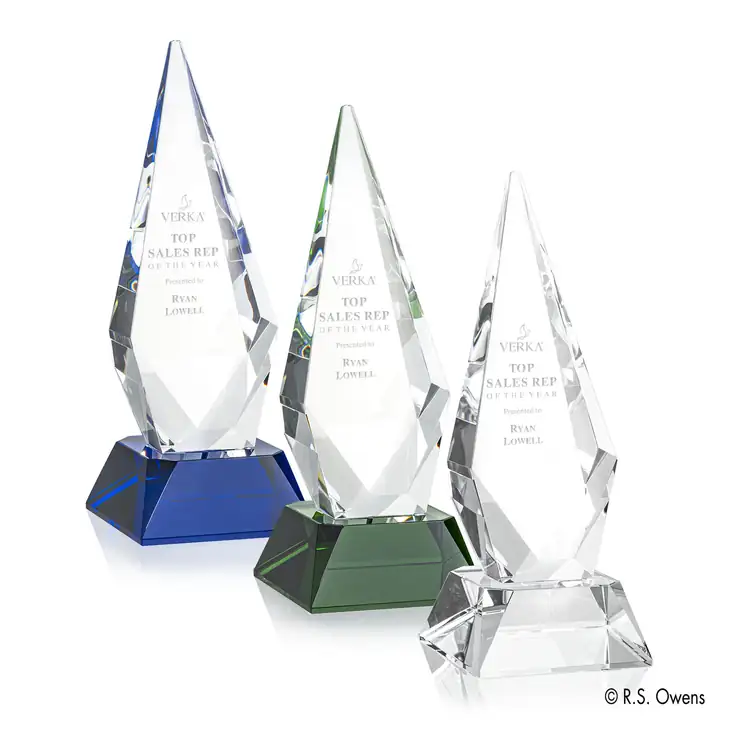 R.S. Owens Vector Optical Crystal Award #6