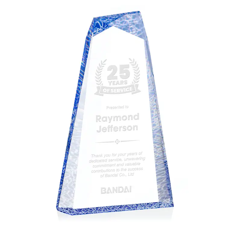 Veradero Acrylic Award - Laser Engraving #2
