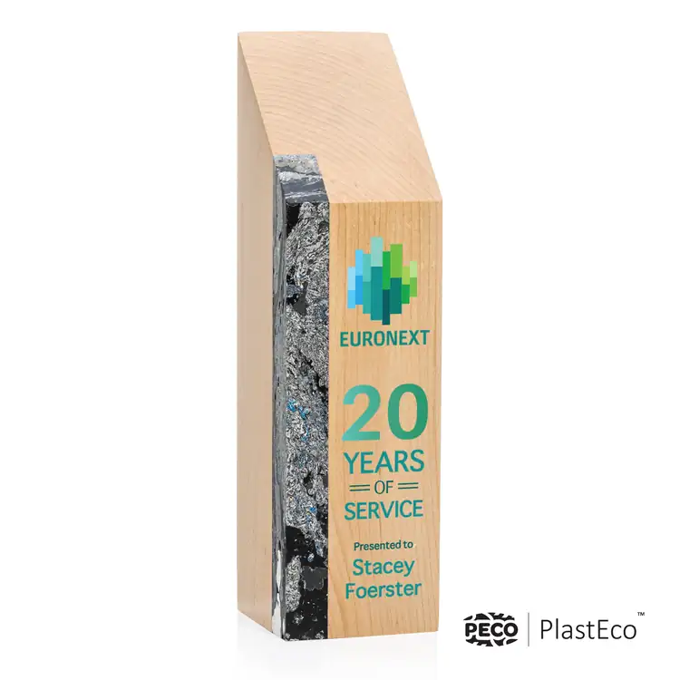Verde PlastEco Wood and Charcoal Recycled Plastic Award - Multicolor #4