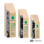 Trophée Verde PlastEco en bois et plastique recyclé charbon - Multicolore