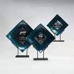 Trophée Vertex en verre d’art