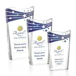 Trophée Violetta en cristal optique - Multicolore