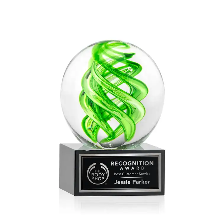 Vortex Award on Hancock Base - Laser Engraving #11