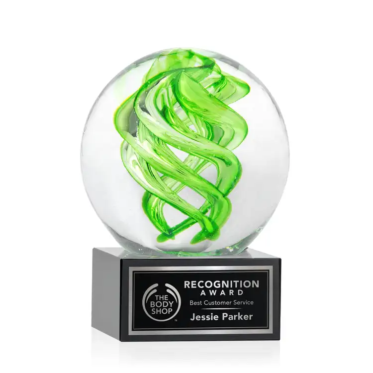 Vortex Award on Hancock Base - Laser Engraving #12
