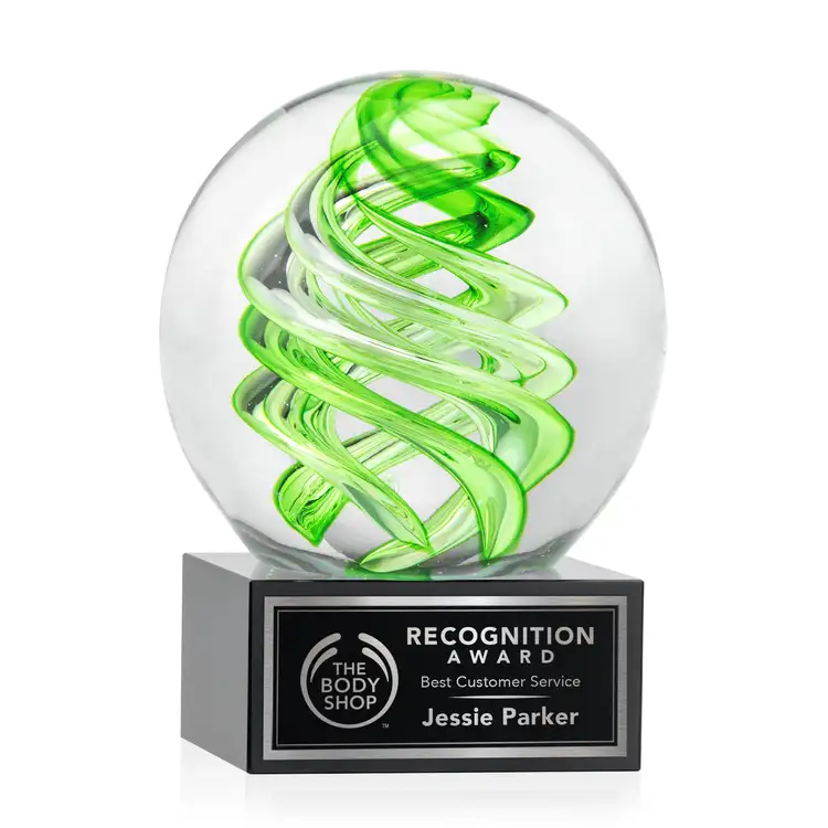 Vortex Award on Hancock Base - Laser Engraving #13