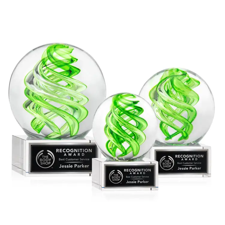 Vortex Award on Hancock Base - Laser Engraving #2