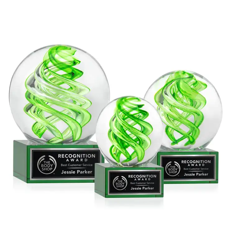 Vortex Award on Hancock Base - Laser Engraving #3