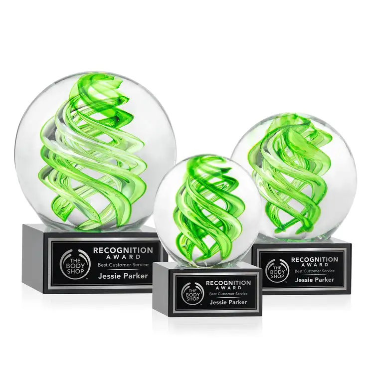 Vortex Award on Hancock Base - Laser Engraving #4