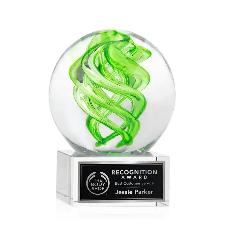 Vortex Award on Hancock Base - Laser Engraving #6