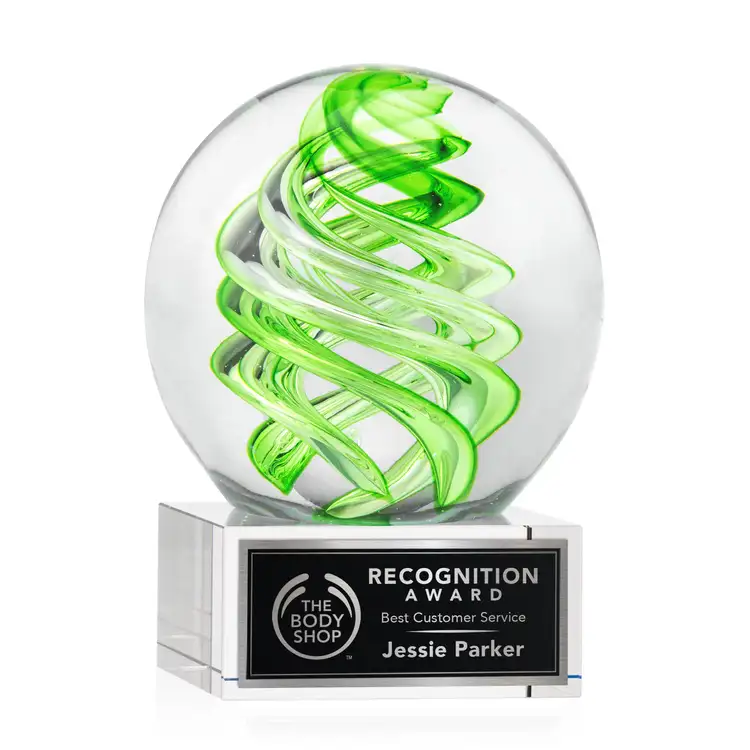 Vortex Award on Hancock Base - Laser Engraving #7