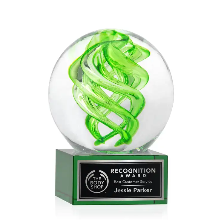 Vortex Award on Hancock Base - Laser Engraving #9