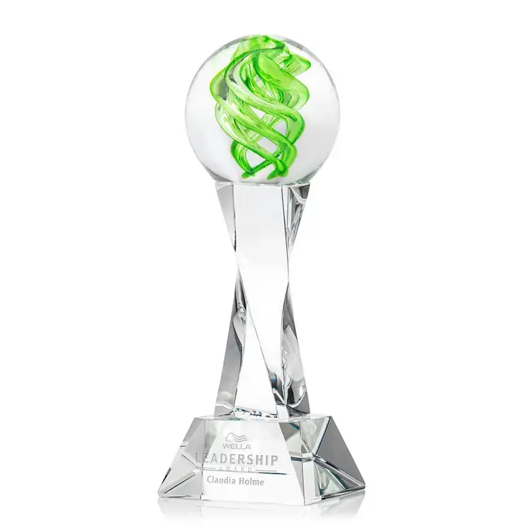 Trophée Vortex sur socle Langport - Gravure