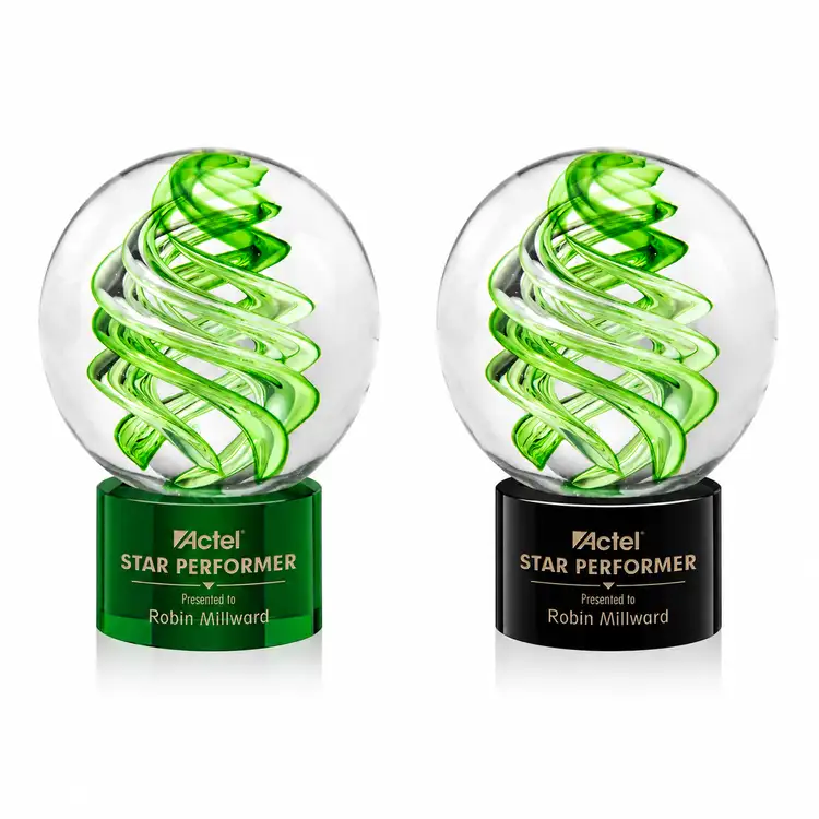 Vortex Award on Marvel Base - Deep Etch & Imprint