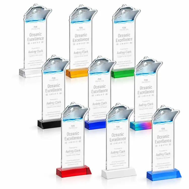 Voyager Award - Starfire Crystal - Engraved