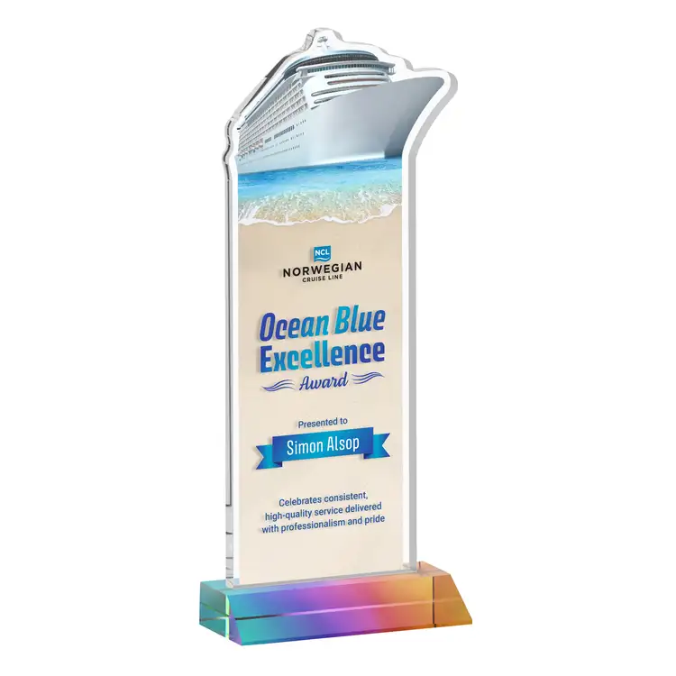 Voyager Award - Starfire Crystal - Multicolor #7