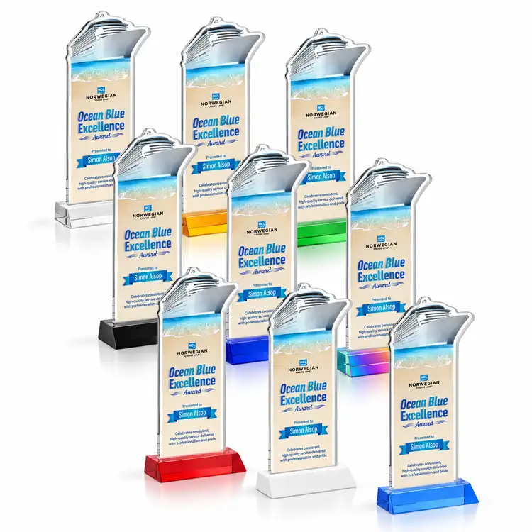 Voyager Award - Starfire Crystal - Multicolor