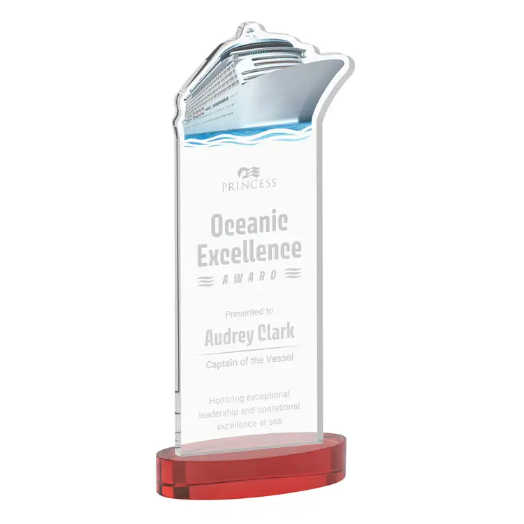 Voyager Award on Alberton Base - Deep Etch #28