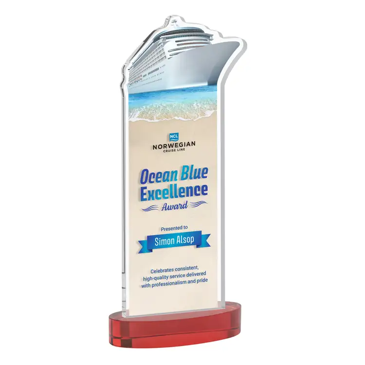 Voyager Award on Alberton Base - Multicolor #28