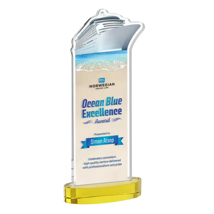 Voyager Award on Alberton Base - Multicolor #37