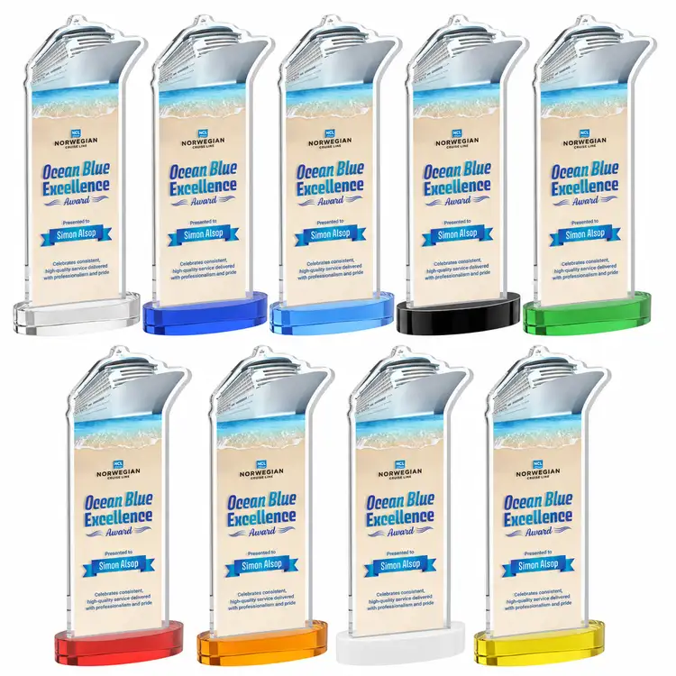 Voyager Award on Alberton Base - Multicolor