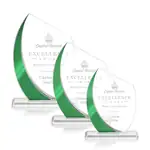 Trophée Wadebridge en cristal Starfire - Gravure